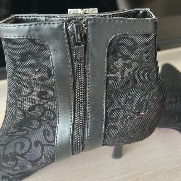 Vintage Suzanne Somers Ankle Boots size 8 - Picture 4 of 4